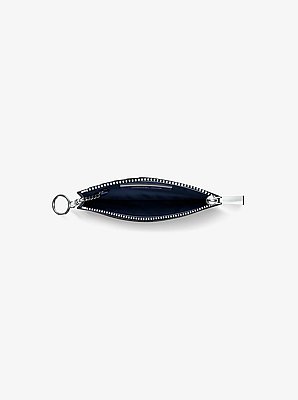 Petit porte-cartes Jet Set en cuir grain&eacute;