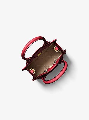 Tr&egrave;s petit sac &agrave; bandouli&egrave;re Mercer en cuir grain&eacute;