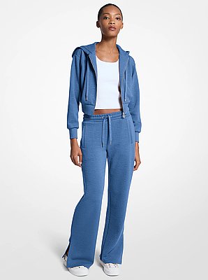 Pantal&oacute;n de punto con jacquard con logotipo
