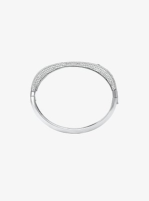 Pav&eacute; Square Bangle