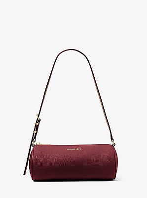 Izzy Small Pebbled Leather Barrel Pochette