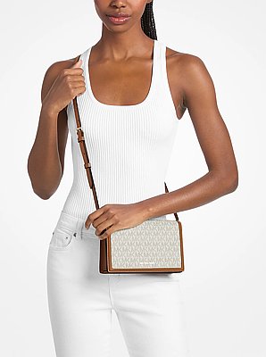 Marlowe Medium Signature Logo Crossbody Bag