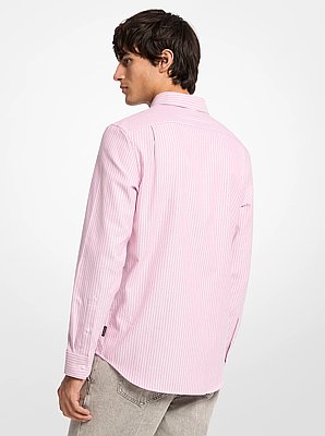 Classic-Fit Striped Cotton Shirt