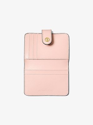 Billetera plegable Jet Set Travel peque&ntilde;a con logotipo exclusivo