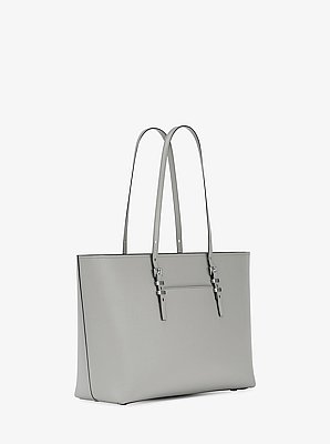 Quinn Large Pebbled Leather Tote Bag