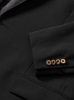 Slim-fit-Reiseanzug aus Wollmischung