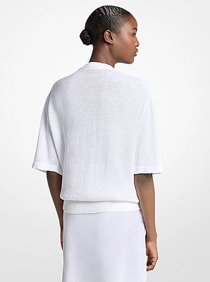 Linen and Cotton T-Shirt