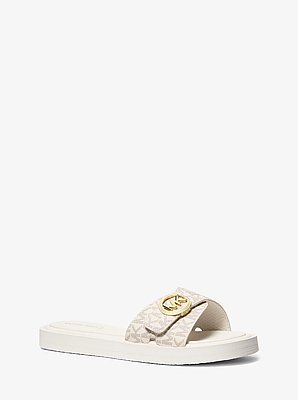 Signature Logo Slide Sandal