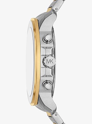 Oversized Prescott Two-Tone Watch