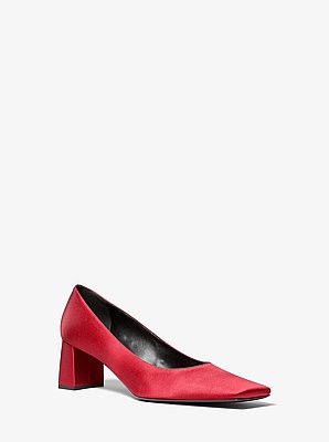 Maria Satin Pump
