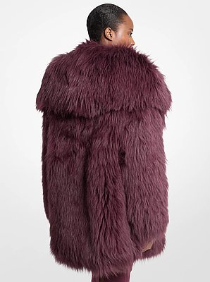 Shearling Peacoat