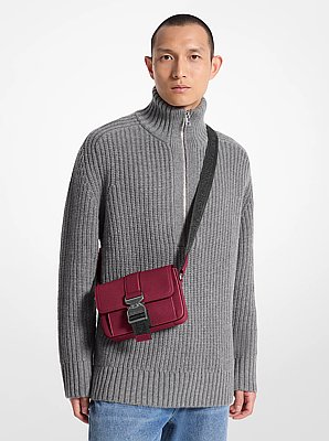 Umh&auml;ngetasche Hudson aus gekrispeltem Leder