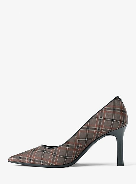 Willa Plaid Print Pump
