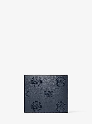 Cooper Logo Debossed Billfold Wallet With Passcase