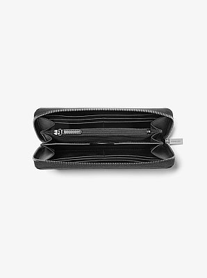 Portefeuille Greyson enti&egrave;rement zipp&eacute; avec logo