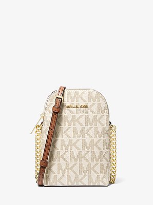 Small Signature Logo Smartphone Crossbody Bag