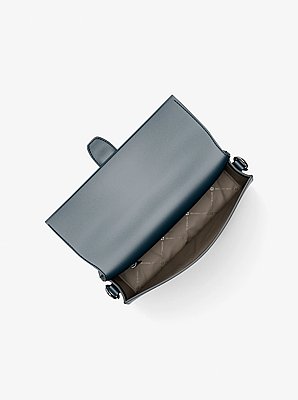 Bolso de hombro Greenwich mediano convertible con estampado y logotipo exclusivo