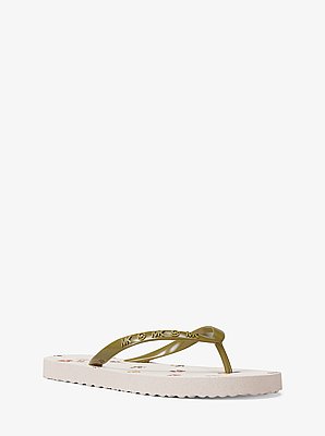 Floral Printed Flip Flop