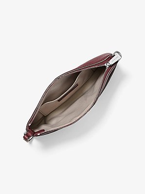 Jet Set Medium Pebbled Leather Convertible Wristlet