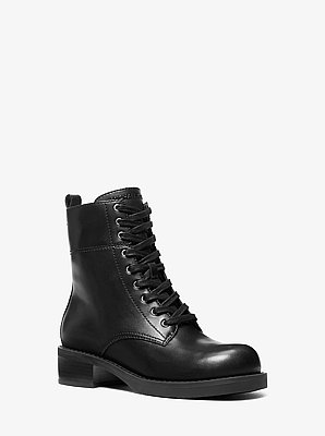 Lyle Leather Combat Boot