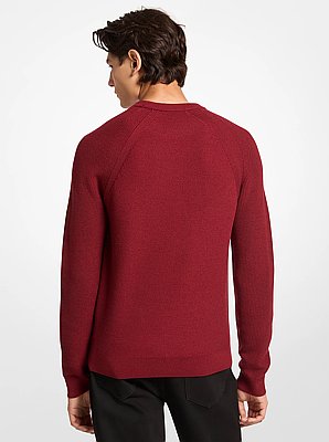Wool Blend Crewneck Sweater