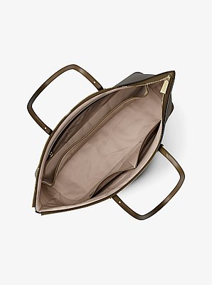Quinn Large Pebbled Leather Tote Bag
