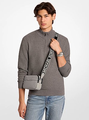 Sac &agrave; bandouli&egrave;re pour cam&eacute;ra Hudson &agrave; logo Signature