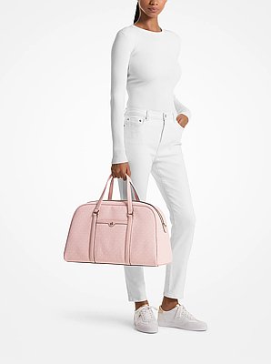 Jet Set Travel Extra-Large Signature Logo Weekender Bag