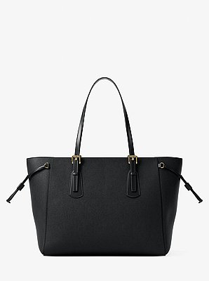 Voyager Large Saffiano Leather Tote Bag