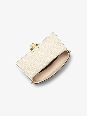 Addie Medium Signature Logo Convertible Shoulder Bag