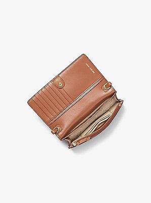 Bandolera Jet Set peque&ntilde;a para smartphone convertible de piel granulada