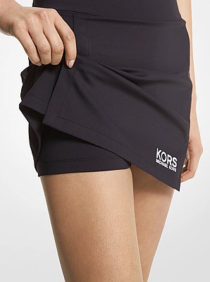 Golf Logo Stretch Knit Skort