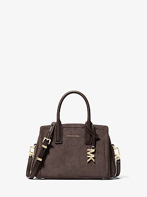 Tr&egrave;s petit sac &agrave; bandouli&egrave;re convertible Laila en su&egrave;de