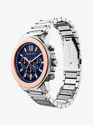 Oversized Prescott Two-Tone Watch