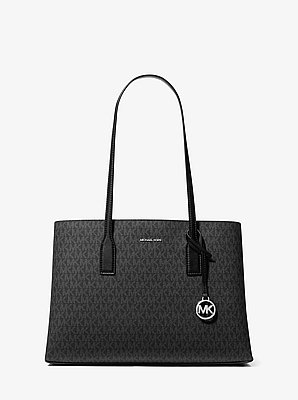 Ruthie Medium Signature Logo Tote Bag