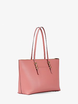 Quinn Large Pebbled Leather Tote Bag