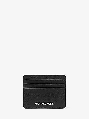 Jet Set Large Saffiano Leather Card Holder