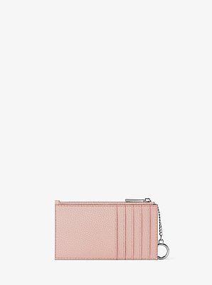 Jet Set Small Pebbled Leather Card Case
