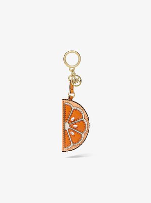 Colgante para bolso naranja