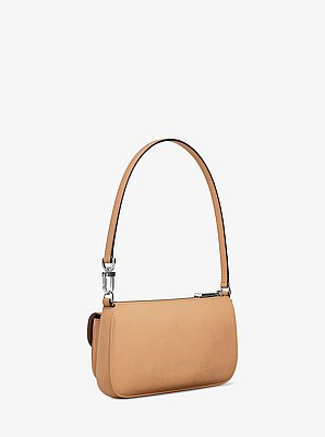 Bolso pochette Zoe peque&ntilde;o convertible de piel nobuk