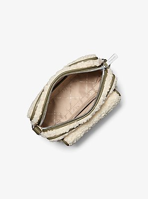 Bradshaw Extra-Small Faux Shearling Camera Crossbody Bag