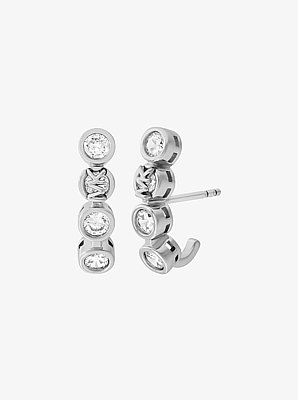 Cubic Zirconia Climber Earrings