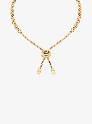 Pav&eacute; Charms Slider Bracelet