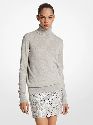 Su&eacute;ter de cuello de tortuga Joan de cachemir