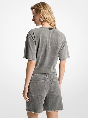 Shorts de denim Boyfriend