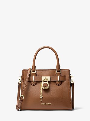Bolso satchel Hamilton peque&ntilde;o de piel
