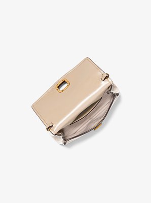 Petite pochette Bryant en cuir textur&eacute;