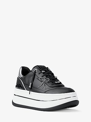 Zapato deportivo Hayes con plataforma y adornos de piel