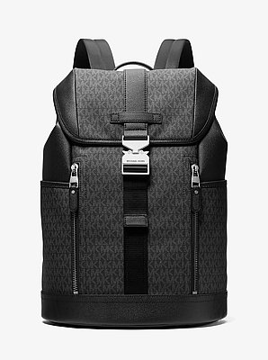 Zaino Hudson stile aviatore con logo