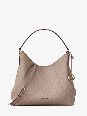 Bolso de hombro transformable Sienna grande con logotipo